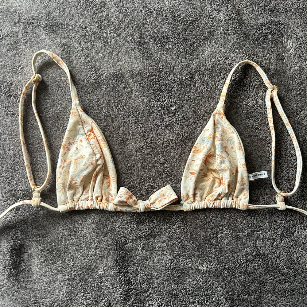Perfect condition WeWoreWhat Onia Bikini Top. Size XS